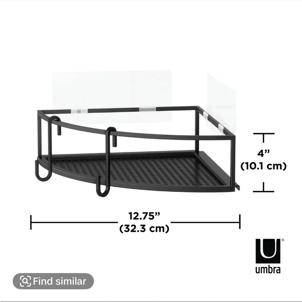 Umbra shower corner shelves